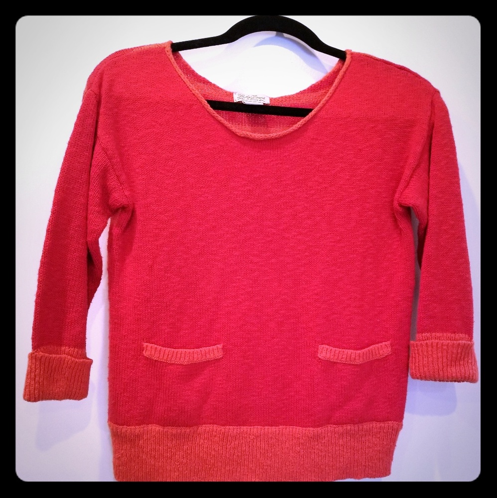 Lucky Brand 3/4 Sleeve Sweater